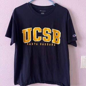 Champion Navy UCSB Short Sleeve Tee